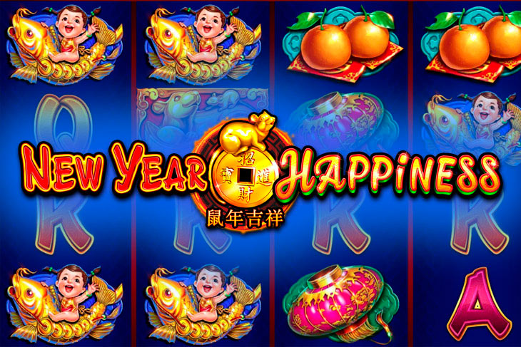 New Year Happiness - Ruby Play slot at Gold Spin Casino Casino