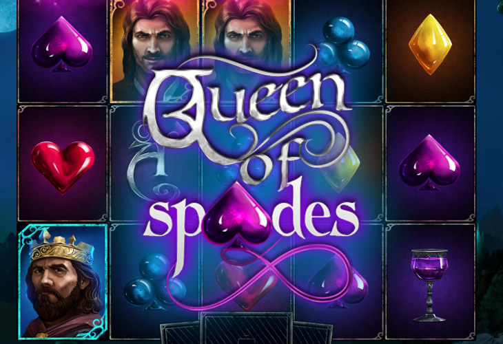 Queen Of Spades - Mascot slot at Gold Spin Casino Casino