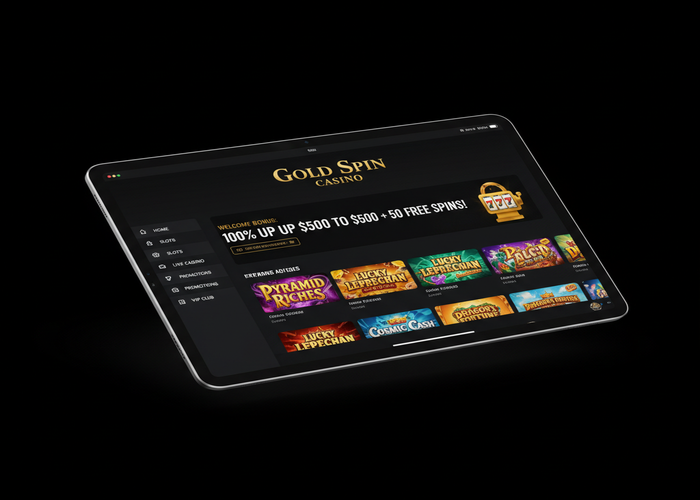 Gold Spin Casino Casino in Tablet